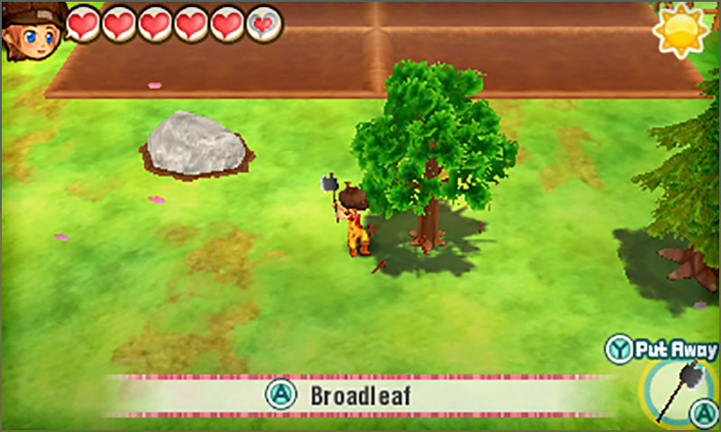 Story of Seasons: Trio of Towns - Growing Crops: Clear the Land screenshot