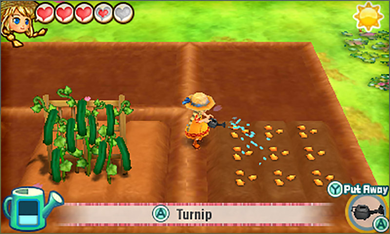 Story of Seasons: Trio of Towns - Growing Crops: Watering Crops screenshot