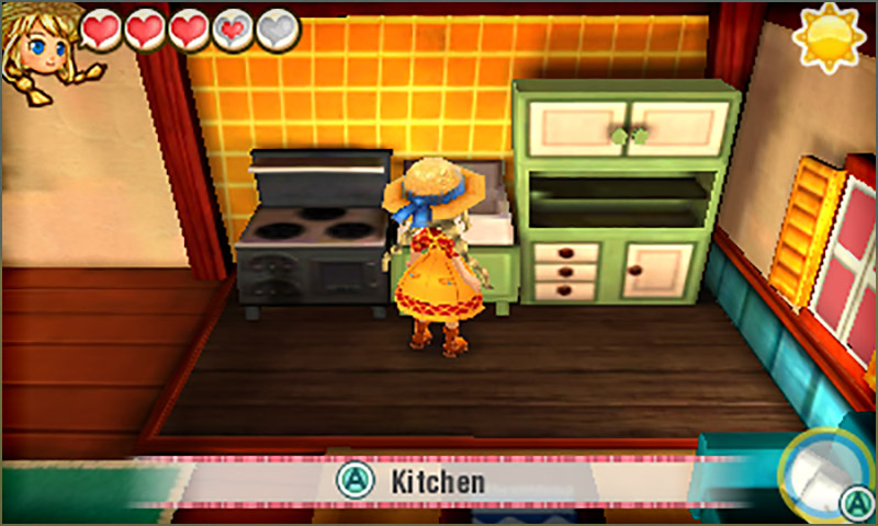 Story of Seasons: Trio of Towns - Kitchen & Closet: Kitchen screenshot
